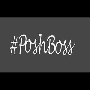 #PoshBoss Vinyl Decal 6x2